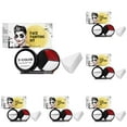 T Black White Red Face Body Paint Colors Clown Makeup Kit With Sponge