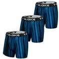 thumbnail image 1 of T Bloke Boys Briefs S Size 3 Pack Blue/Black Printed Boxer with Soft Fabric, 1 of 5