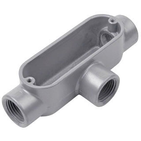 Red Dot AT-6, Conduit Body, 2In Rigid T Cond Body Alum, 1 PC