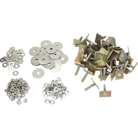 T-Bolt Fastener Kit for Universal Pickup Truck Bed Strips