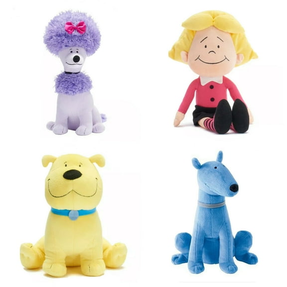 T Bone Cleo Emily Elizabeth Mac 4Pc 12 Plush Stuffed s Clifford Gang New