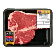 T-Bone Steak Choice Angus Beef, 1 Bone-In Steak per Tray, Fresh, 1.45 - 2.1 lb