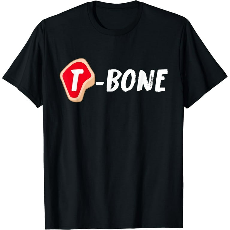T-Bone Steak T-Shirt Funny Random Tee Piece Of Meat T-Bone Steak T-Shirt Funny Random Tee Piece Of Meat