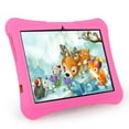 thumbnail image 1 of T&C 10.1" Android 13 Kids Multi-Touch Tablet PC, 4GB Ram+ 128GB Storage, Bluetooth, WIFI, Parental Control-Pink Case, 1 of 10