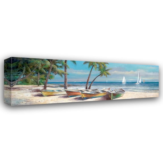 T.C. Chiu 18x9 Gallery Wrapped Canvas Wall Art Titled - Fair Island I