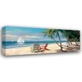 thumbnail image 1 of T.C. Chiu 24x12 Gallery Wrapped Canvas Wall Art Titled - Fair Island II, 1 of 4