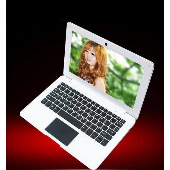 CHIBBS Portable 10.1" Laptop Computer. Linux- Android 12.0 operating system, 2gb+64gb, WIFI- White