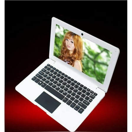 CHIBBS Portable 10.1" Laptop Computer. Linux- Android 12.0 operating system, 2gb+64gb, WIFI- White