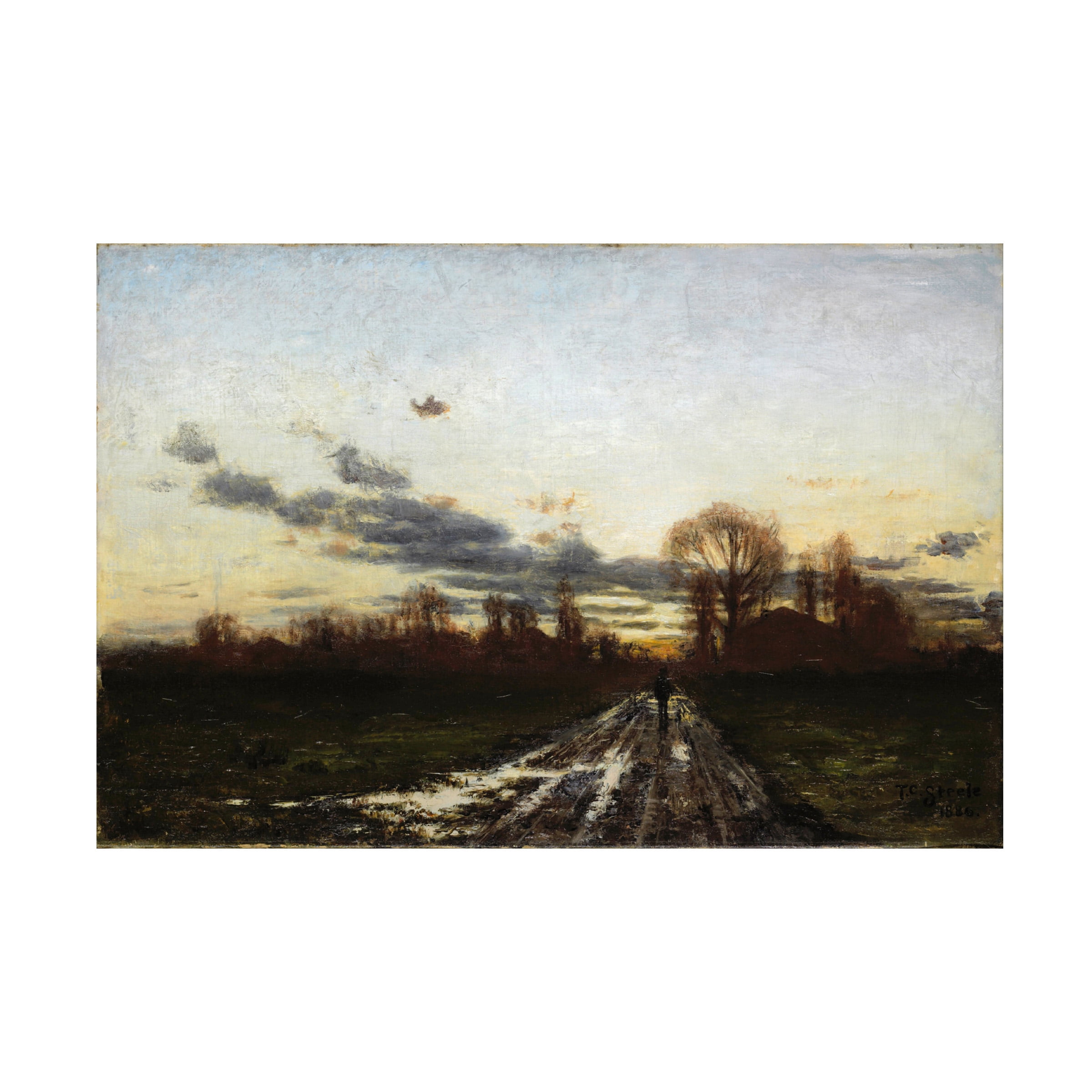 T.C. Steele 'Sunrise' Canvas Art