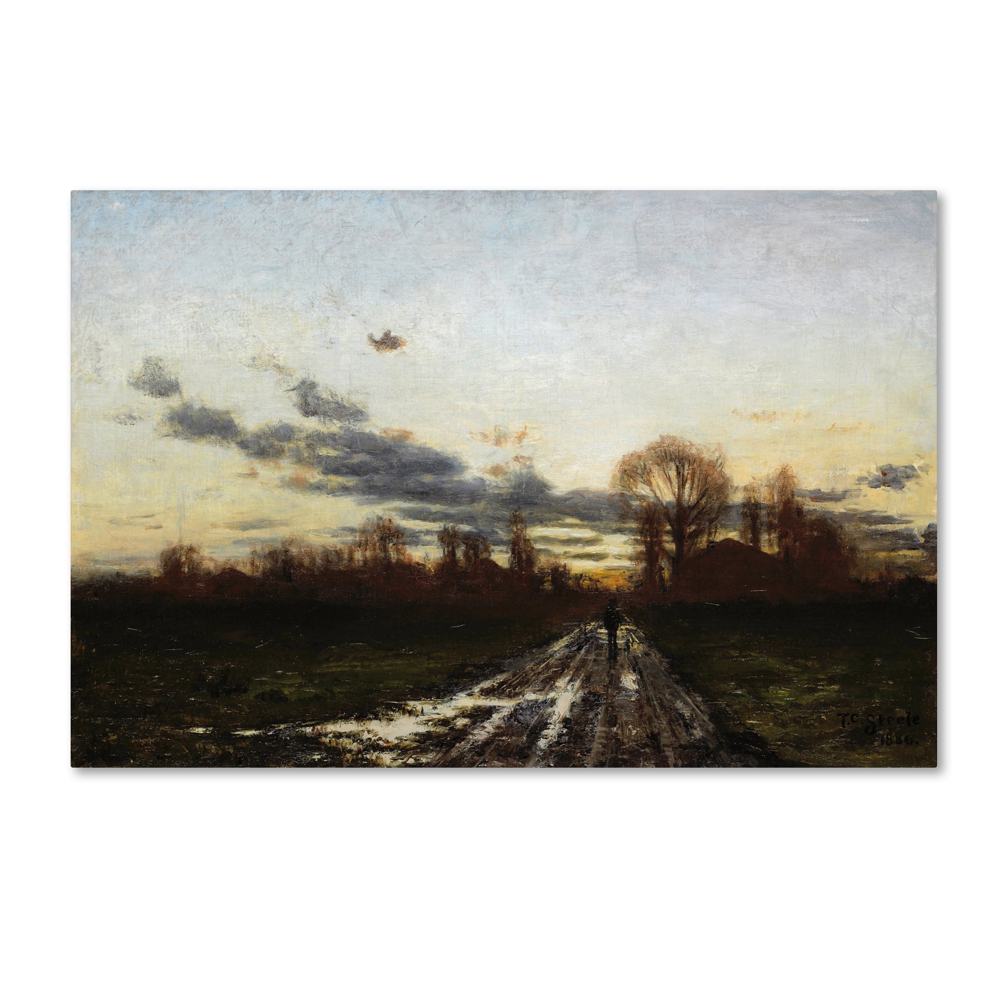 T.C. Steele 'Sunrise' Canvas Art