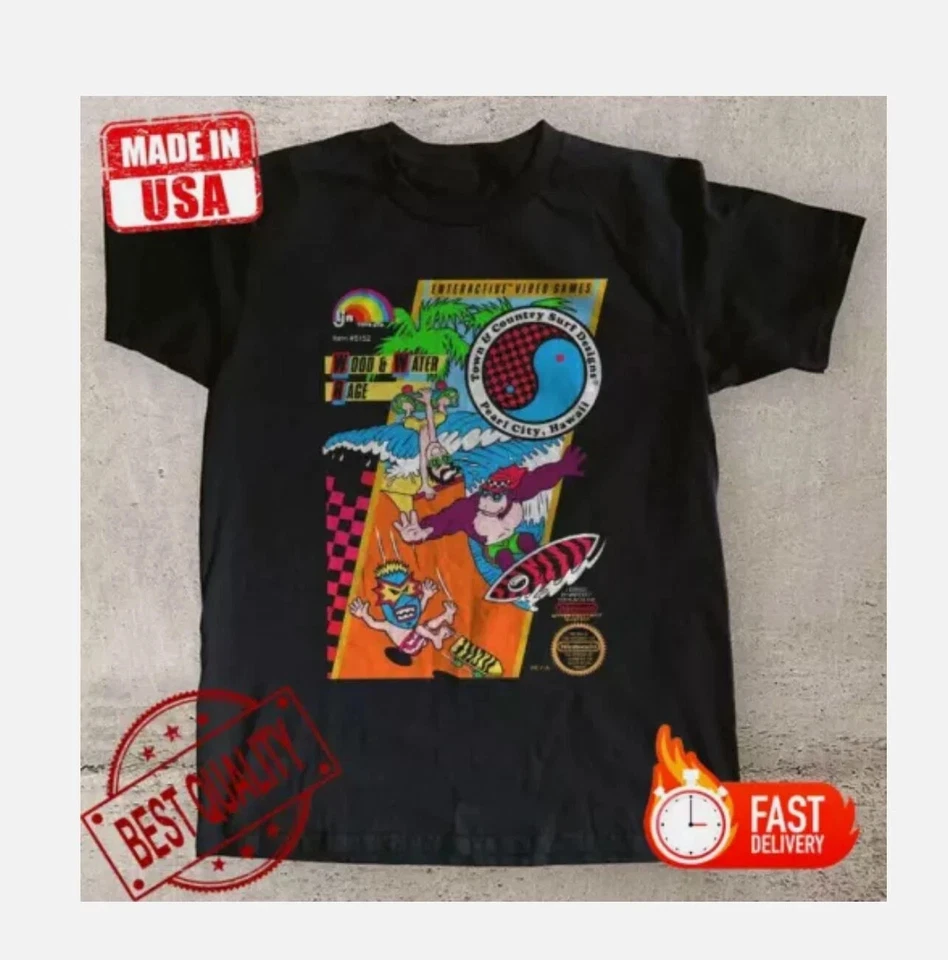 T & C Town and Country Surf T-Shirt Size S-5XL