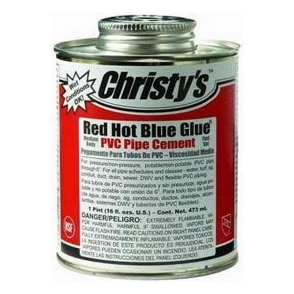 T CHRISTY ENTERPRISES RH-RHBG-PT 16OZ Blue PVC Cement