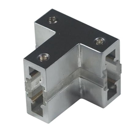 T-Connector - Satin Nickel