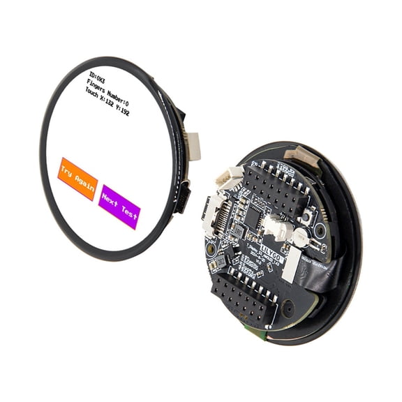 T-Display-S3 ESP32-S3 Development Board, 1.75-Inch AMOLED, WiFi, Bluetooth, 16MB Flash, 8MB PSRAM