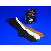 T.E.D. Anti-embolism Stockings Knee-high, Medium, Regular, Beige, Closed Toe - Pair of 2