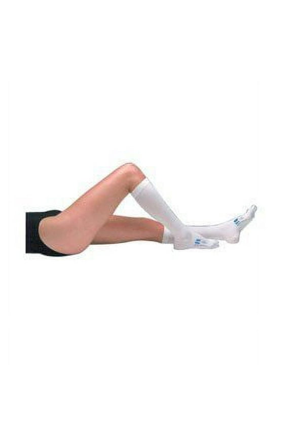 T.E.D. Knee-Length Anti-Embolism Stockings White, Medium Long, 2 Pack