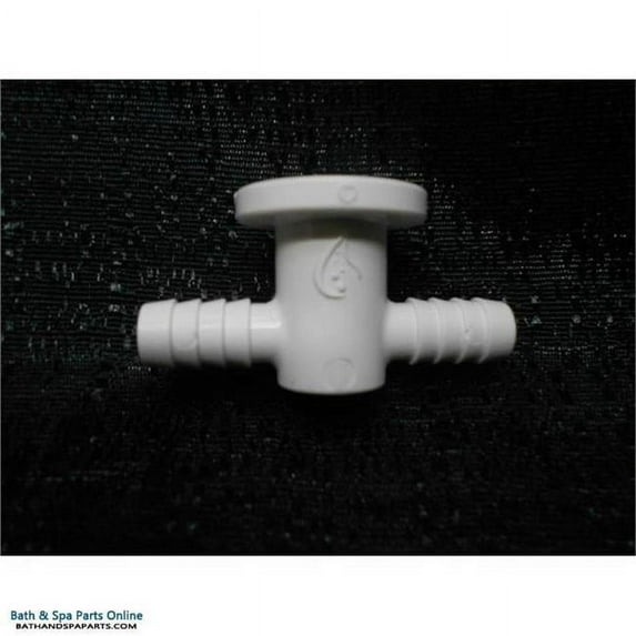 T-EL-3-8-T-W Jet Tee Fitting with Washer & Tie Wraps - 0.375 in. Barb
