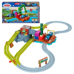 Thomas & Friends Crankys Dockside Delivery Train Set from Fisher-Price with Motorized Thomas Engine