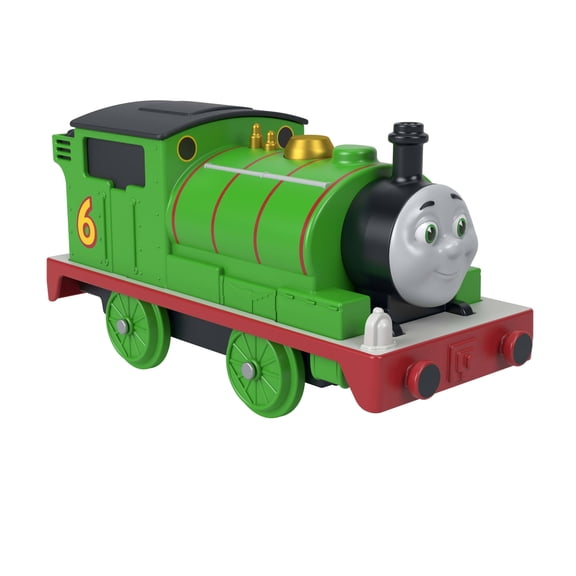 Thomas & Friends by Fisher-Price, Toy Percy Train Engine with Sound Effects, Battery-Powered