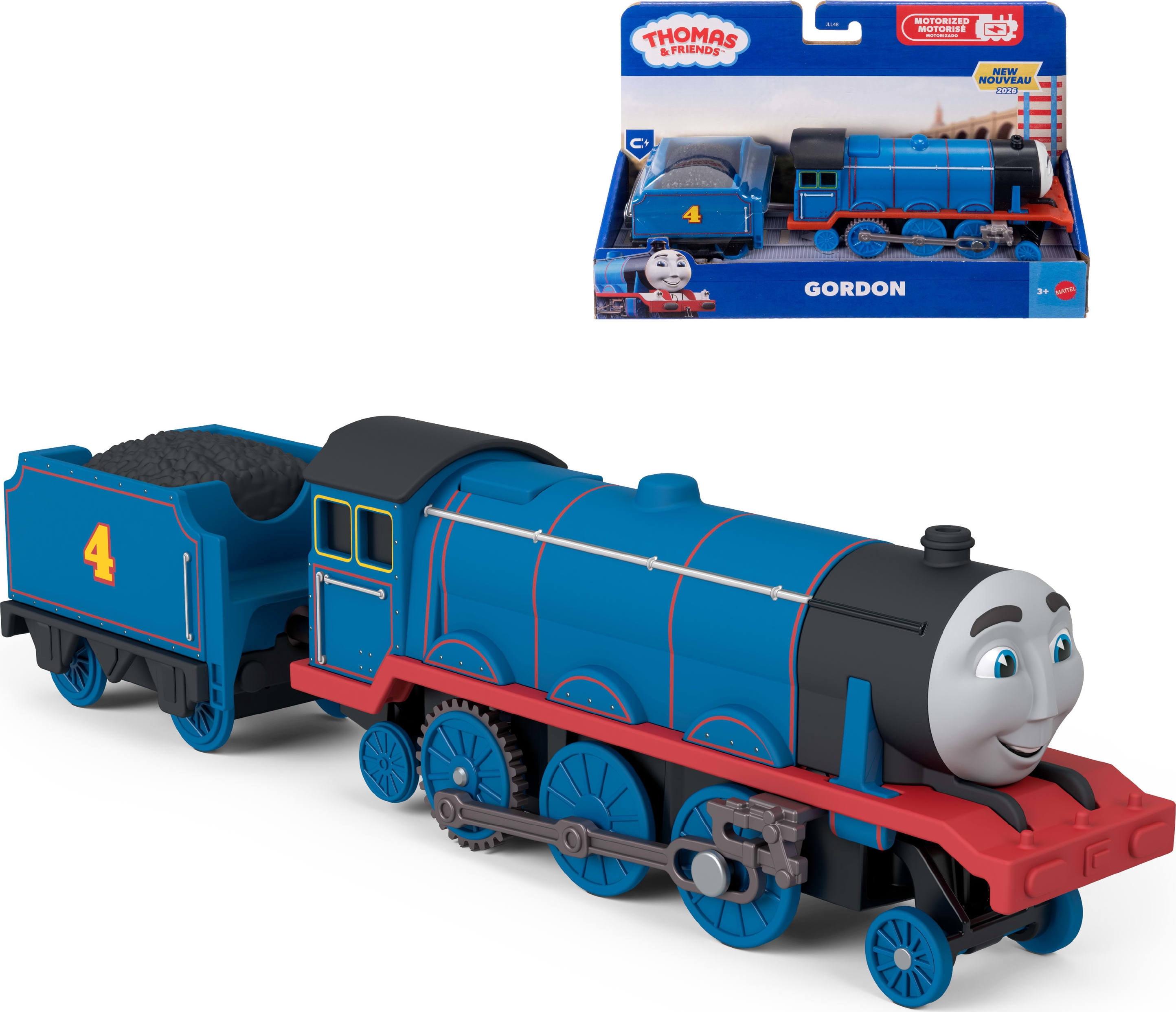 Thomas & Friends by Fisher-Price Motorized Engine, Battery-Powered Toy Train (Styles May Vary)