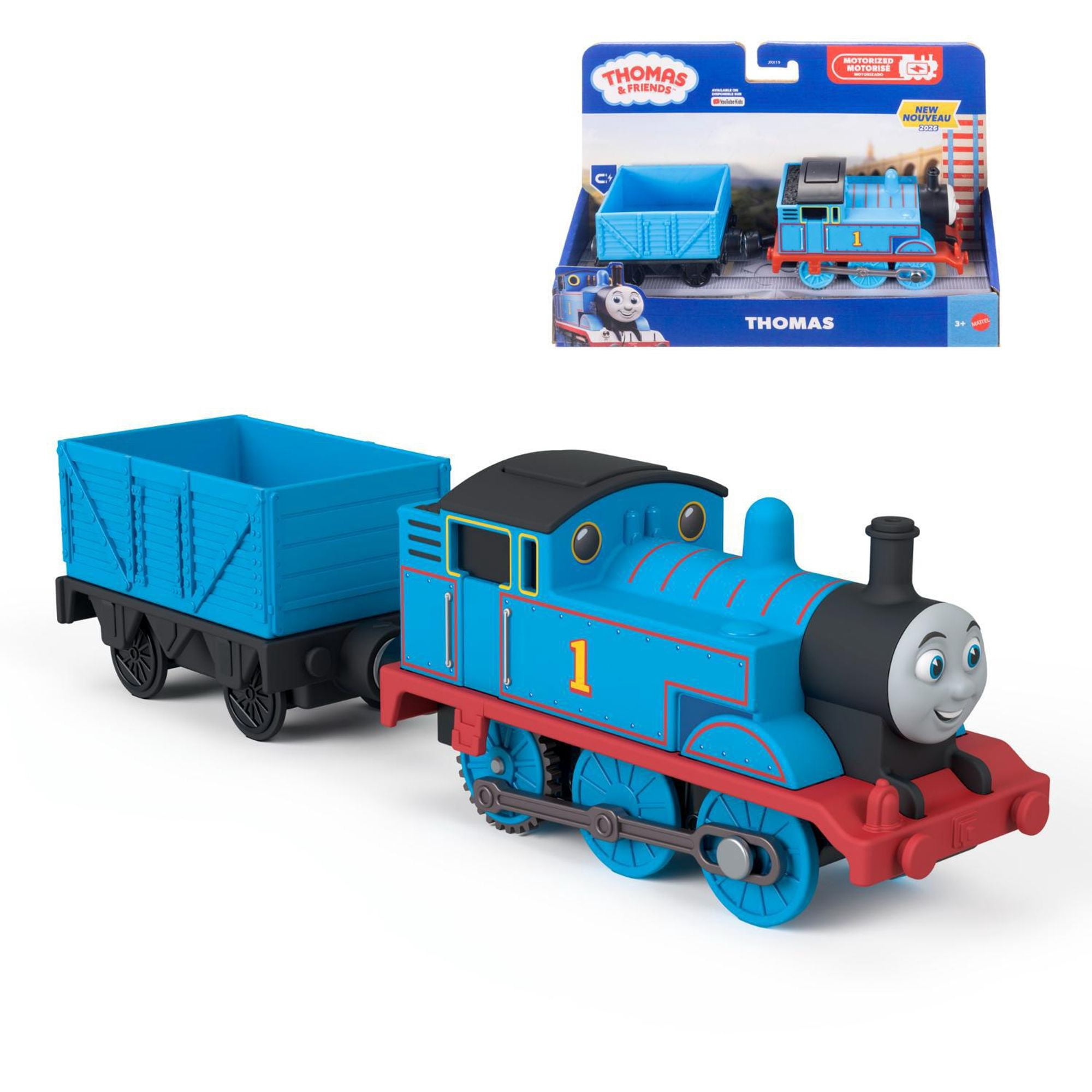 Thomas & Friends by Fisher-Price Motorized Engine, Battery-Powered Toy Train
