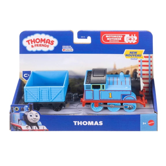 Thomas & Friends by Fisher-Price Motorized Engine, Battery-Powered Toy Train (Styles May Vary)
