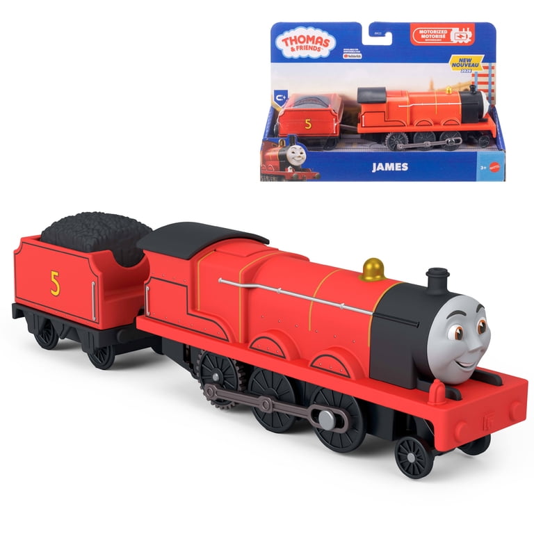 Thomas and Friends, Toy Train, Motorized James Engine and Tender
