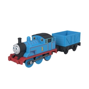 Thomas & Friends by Fisher-Price Motorized Thomas Engine & Cargo Car, Battery-Powered Train