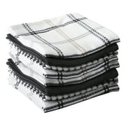T-FAL Coordinating Flat Waffle Weave Dish Cloth Set, 94899 - Neutral - 100% Pure Cotton - 8Pk - 12 in. x 13 in.