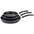 thumbnail image 1 of T-Fal 3-Piece Fry Pan Set, 1 of 5