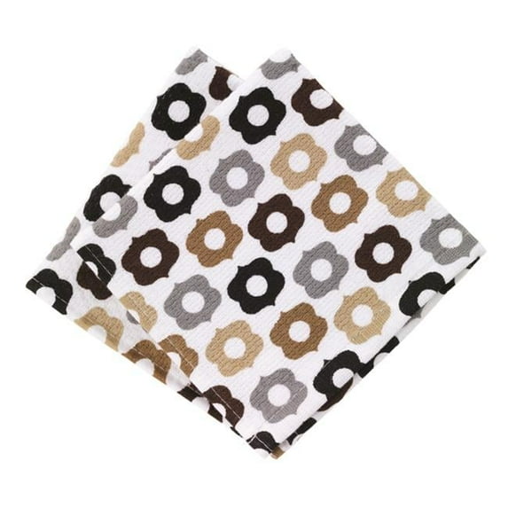 T-Fal 6517650 Multicolor Cotton Dish Cloth - 2 per Pack & Pack of 3