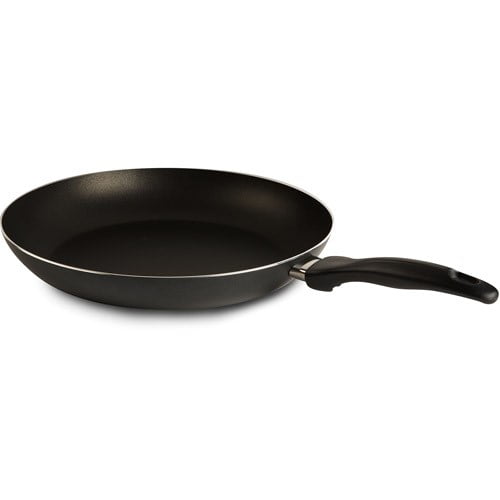 T-Fal Basic Easy Care 12.5" Non-Stick Black Fry Pan, Black