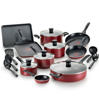 5pc Tefal Bistro Red/Set periuk Tefal 5PCS Cookware Set Pots & Pans -  Frypan/Milkpan/Saucpan/Lid bebas PFOA & xmelekat