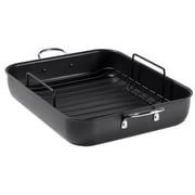 T-Fal Simply Cook 13x16 Nonstick Roaster Black