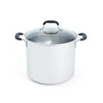 thumbnail image 1 of T-fal Specialty Stainless Steel, Stock Pot, 12 Quart, Glass Lid, Silver, 1 of 6