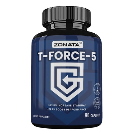 T-Force-5 Advanced Formula for Strength & Stamina Support*, T-Force-5 TestoBooster Dietary Supplement
