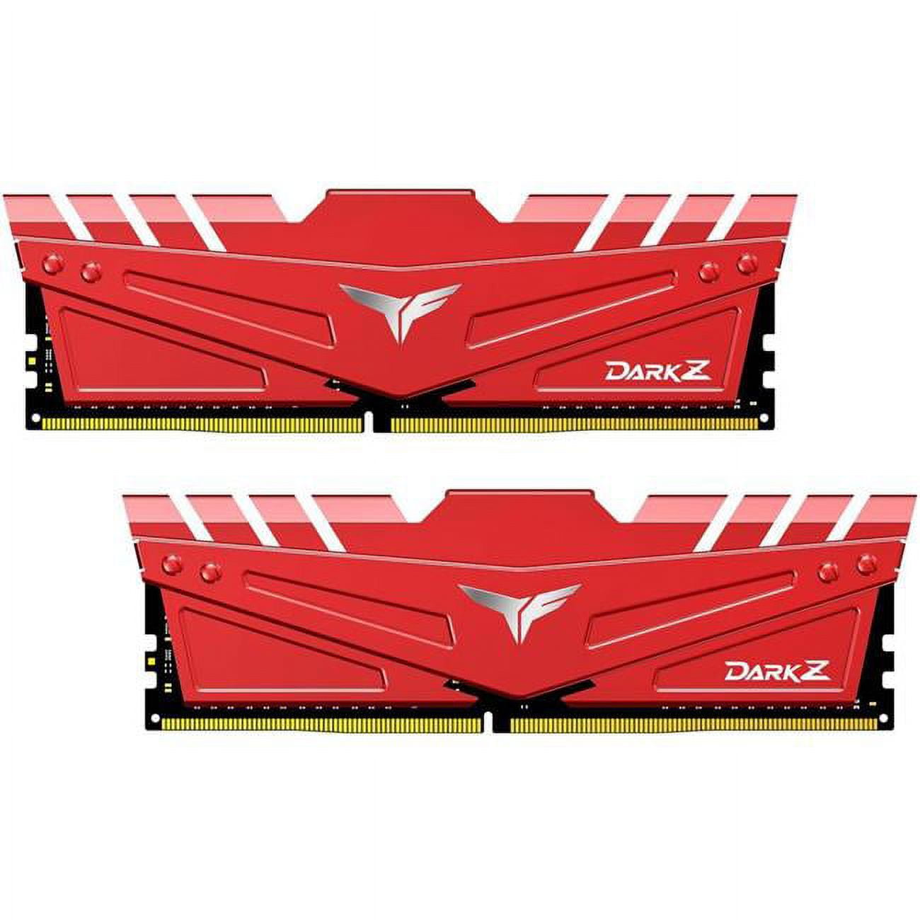 TEAM DARK Z 32GB(16GBx2枚)DDR4 3200MHz T-Force DARK Z 32GB (2 x 16GB) DDR4 SDRAM Memory Kit - Walmart.com
