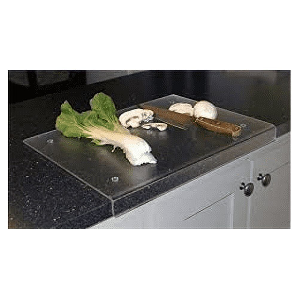 Clear Cutting Board For Kitchen With With Non S 24 Wide X 16 Long (Small)  