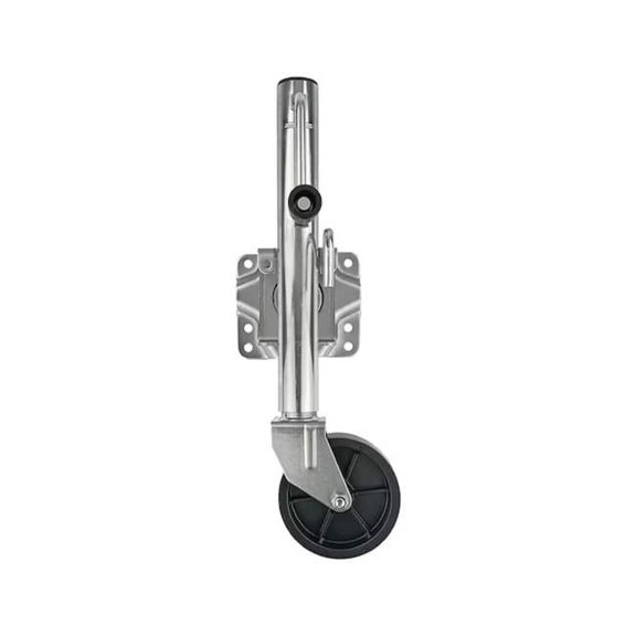 T-H Marine 59220 1000 lbs Trailer Jack Swing-Up Zinc Plated Snap Ring Mount