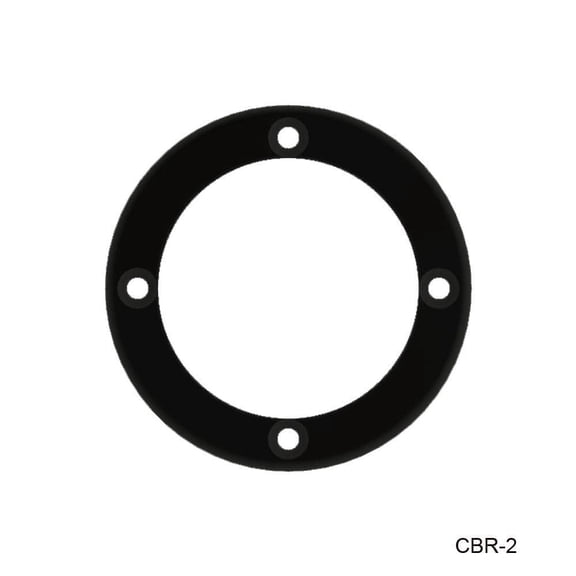 T-H Marine CBR-2-DP Reinforcing Ring for 2" Cable Boot Black Rigging Boat Marine