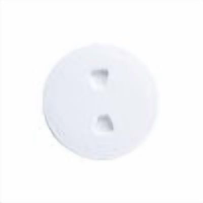 T-H Marine DPS-8-2-DP Sure-Seal Screw Out Deck Plates, 8" - Polar White