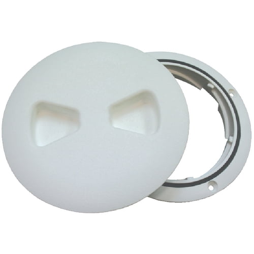 T-H Marine DPSLP62DP; Designer Deck Plate 6 inch White