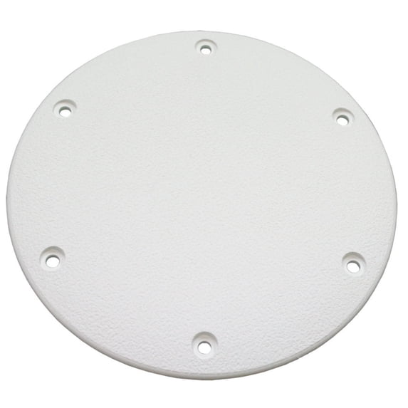 T-H Marine DSSDP-1-2-DP Designer Series Screw Down Deck Plates, 6" - Black