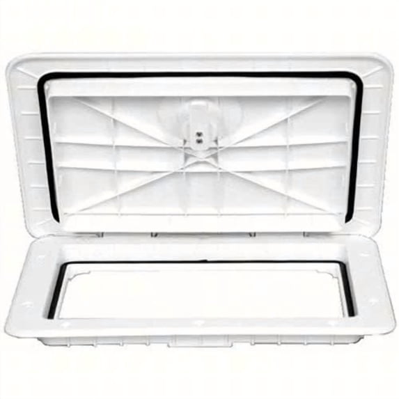 Watertight Marine/Boat Compartment Access Hatch 13" x 24" - Black