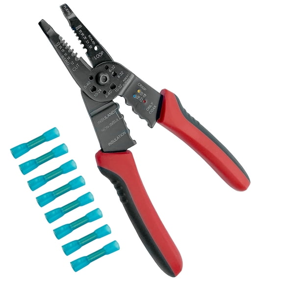T-H Marine Heat Shrink Kit w/6-In-1 Wire Tool & Connectors | Bundle of 10