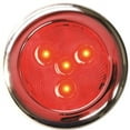 thumbnail image 1 of T-H Marine LED-51897-DP Stainless LED Puck Light, 3" - Red, 1 of 4