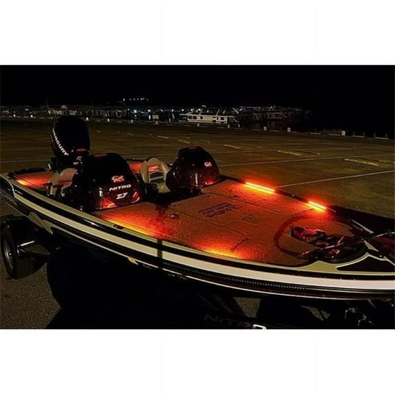 T-H Marine LEDBW-106-O-DP Night Blaster LED Deck Kit, Orange
