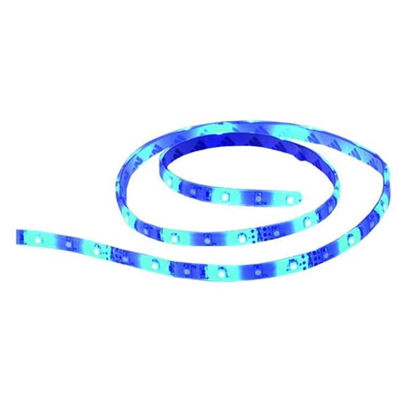 T H MARINE LED Flexstrip Rope Light 24 Foot Blue LEDSM24B