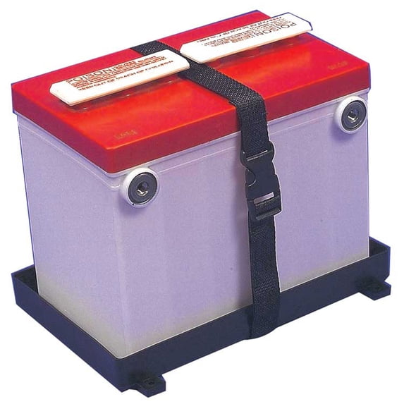 T-H Marine NBH-27P-DP Narrow Battery Tray Holder - 27 Series