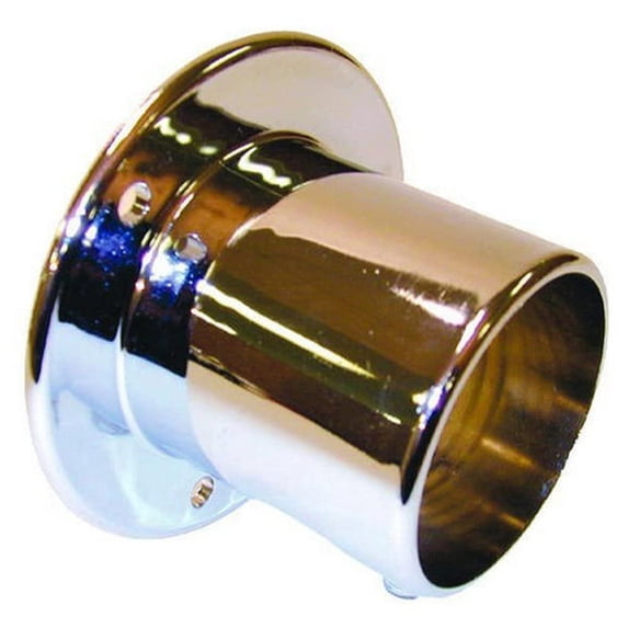 T-H Marine Rigging Flange Connects to Boat Rigging Hose to Protect Wiring from The Elements Chrome Plated, 2" Inner Diameter